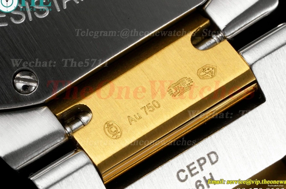 Ballon YG De Stk Bleu Wht 3KF Cartier A076 SS 36mm 0426